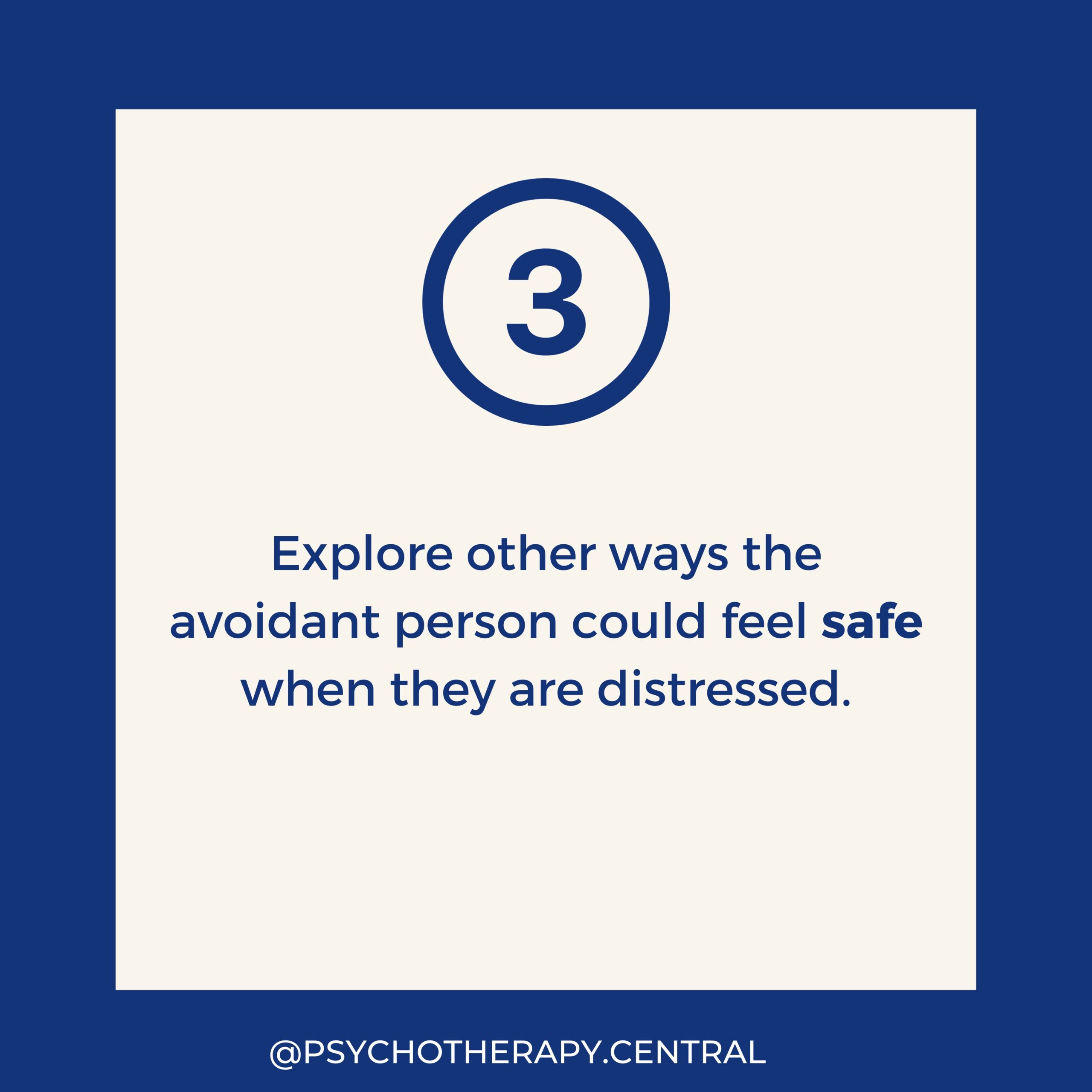 Steps Forward in the Anxious/Avoidant Dynamic