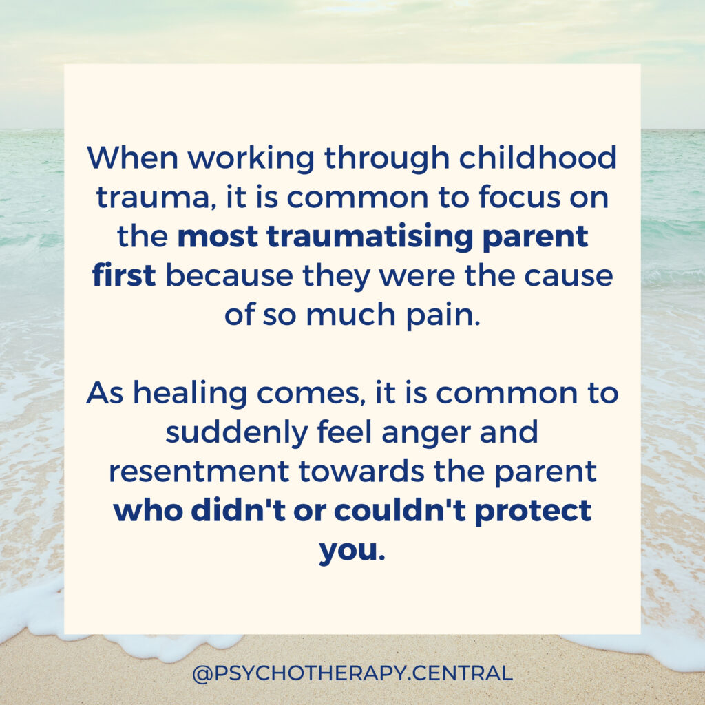 seeing the safer parent clearly