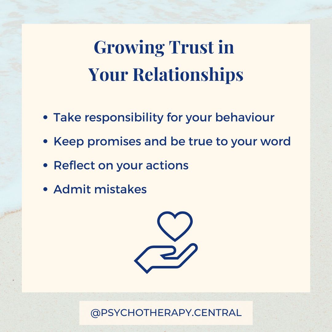 Growing Trust in Your Relationships