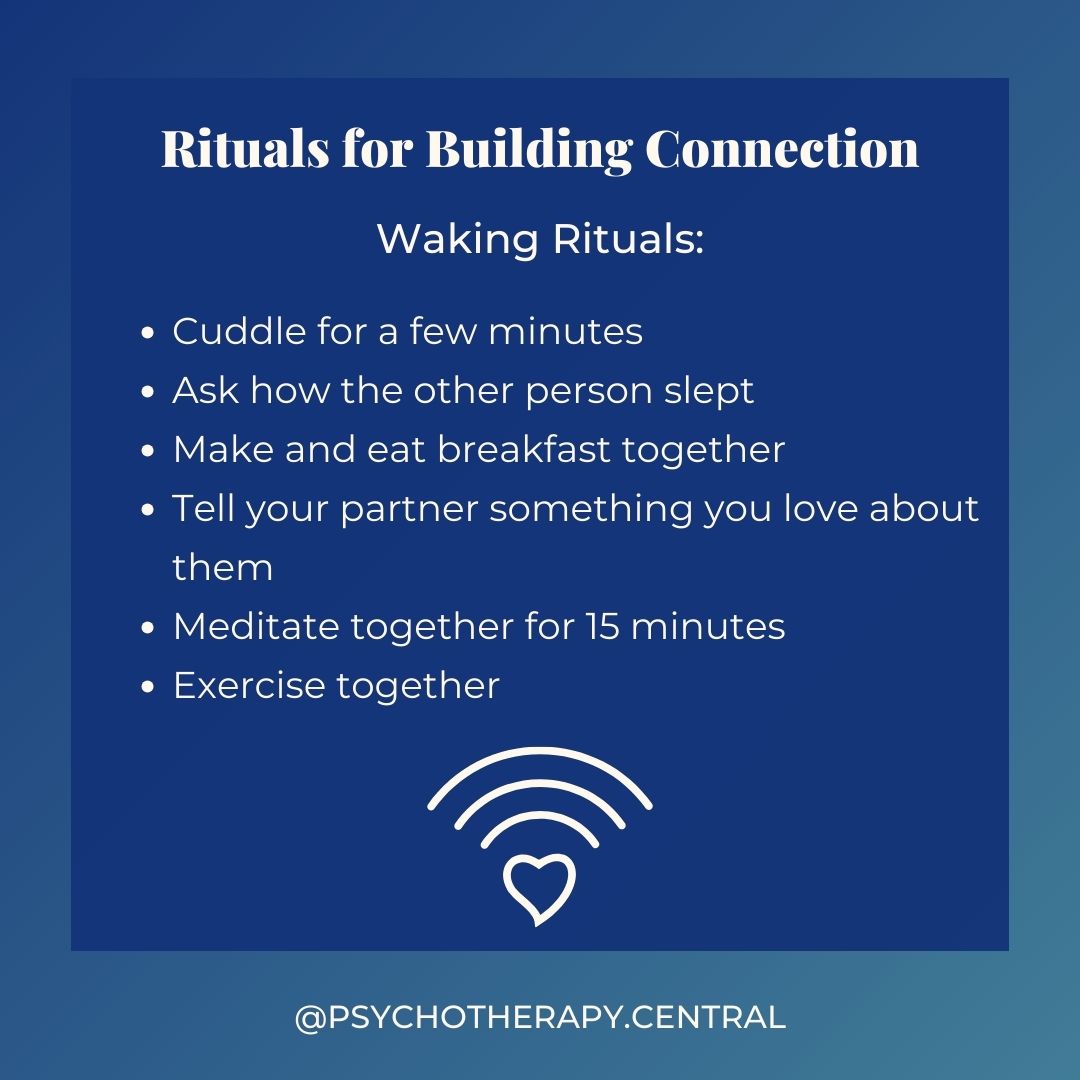 Create Rituals For Connection Rituals for Building Connection