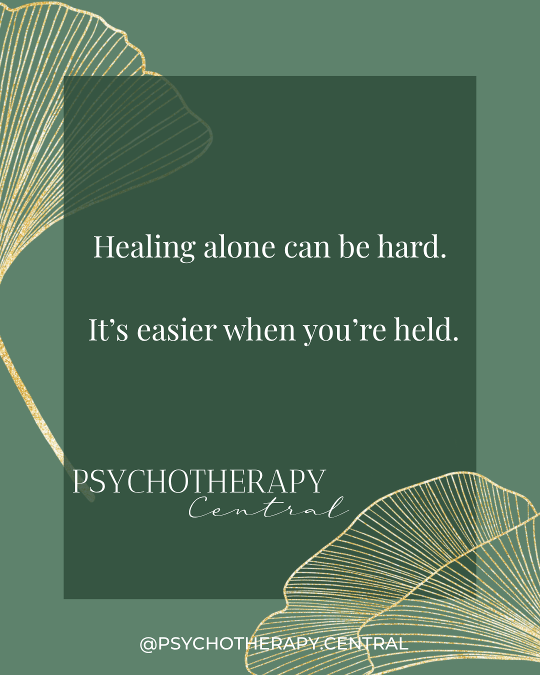 Why Healing Was Never Meant to Be Done Alone