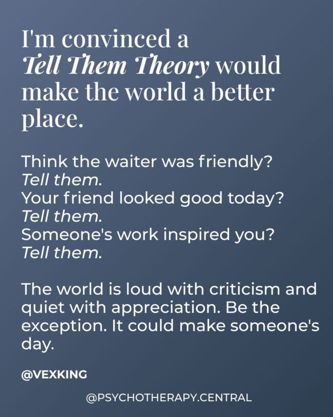 Inspirational post about shifting your attention from what's wrong to noticing and naming what's working in your life and relationships.