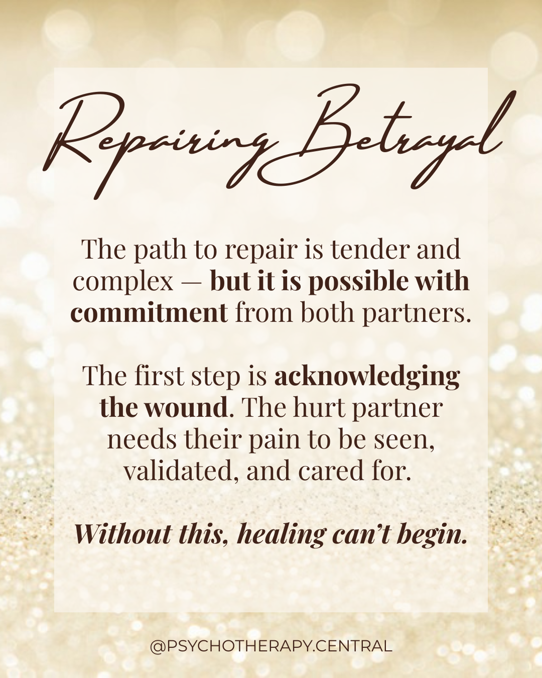 Repairing Betrayal: How Couples Can Rebuild Trust and Heal Together