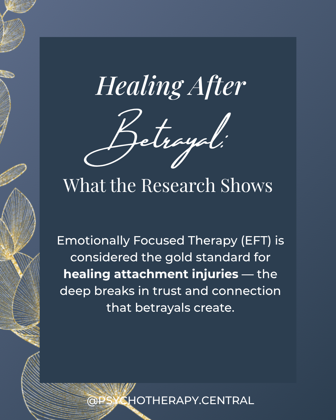 Couples Can Heal After Betrayal: What the Research Shows