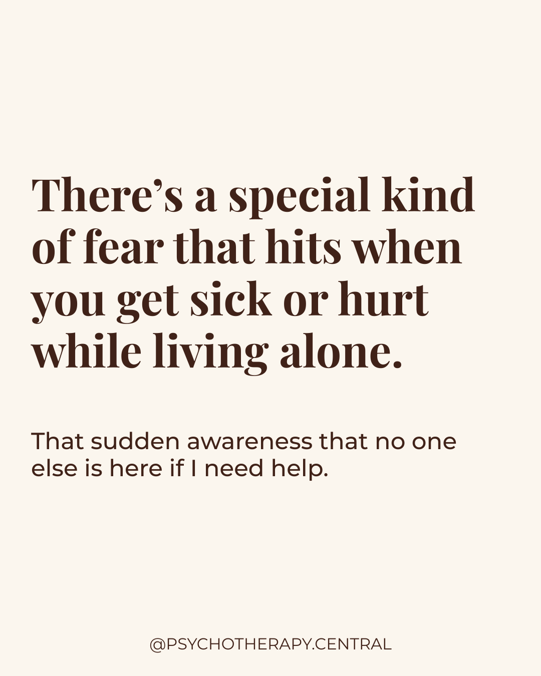 We Aren’t Meant to Move Through Everything Alone