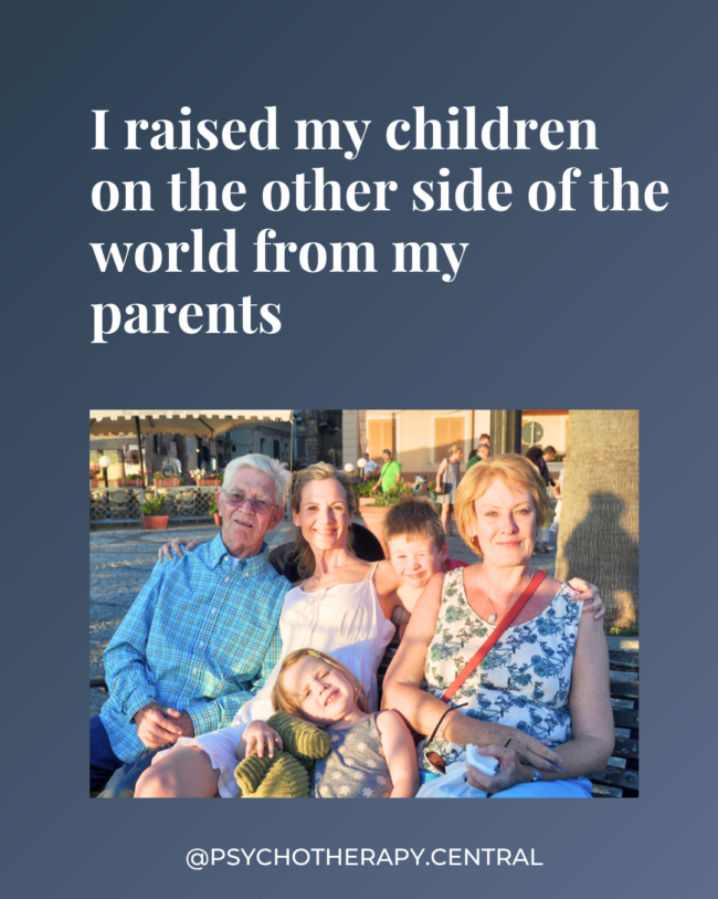 Raising Children on the Other Side of the World from Grandparents