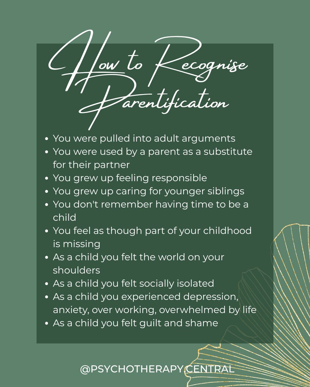 A reflective image representing parentification and the experience of growing up too fast as a child who took on adult responsibilities.
