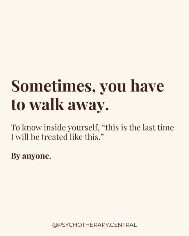 A reflective image about choosing yourself by walking away from situations that no longer serve your self-worth.