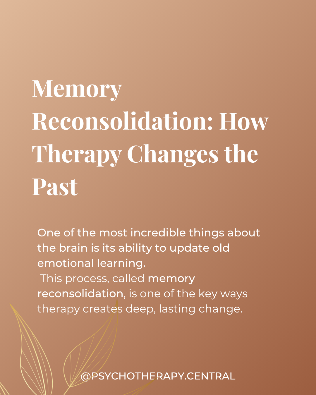 How Your Brain Rewires Old Wounds: The Science of Memory Reconsolidation