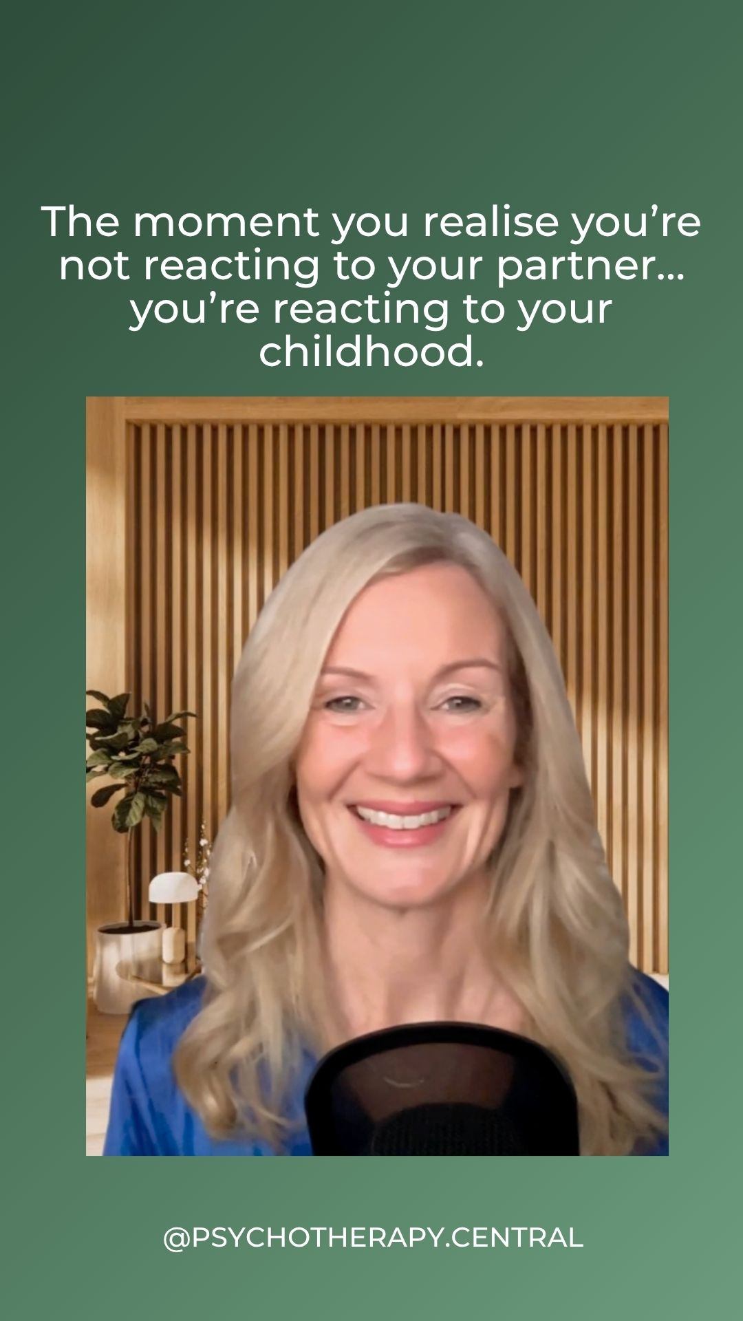 A reflective image representing the moment you realise your emotional reactions in relationships stem from childhood experiences, not your partner.