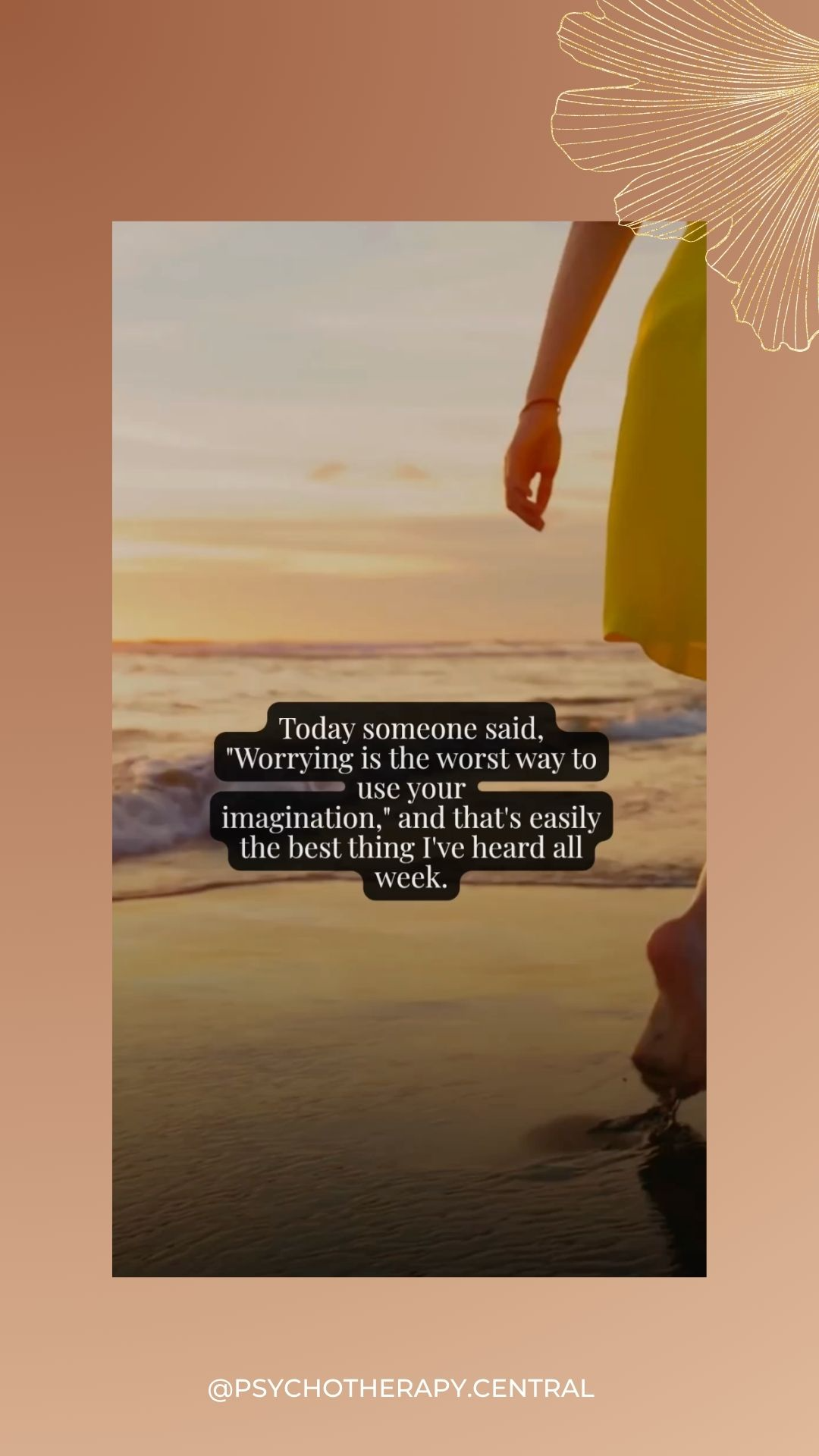 A reflective image accompanying a post about how imagination can be redirected from worrying to healing through memory reconsolidation.