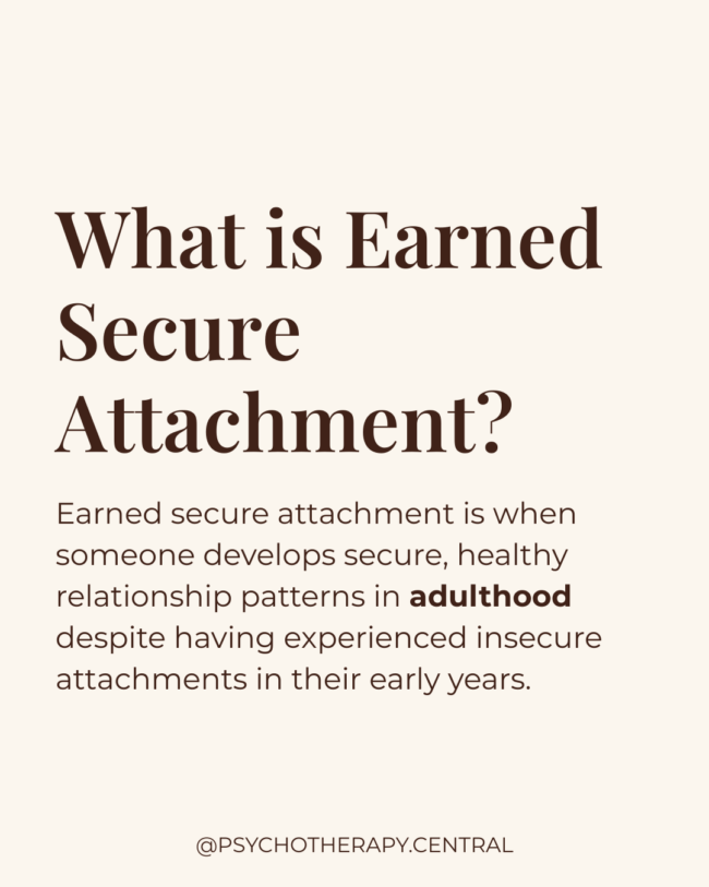 What Is Earned Secure Attachment — And How Can You Cultivate It?
