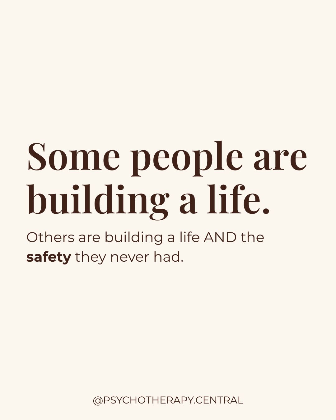 A gentle reminder that healing without a support system takes extra energy — you deserve compassion, not comparison.